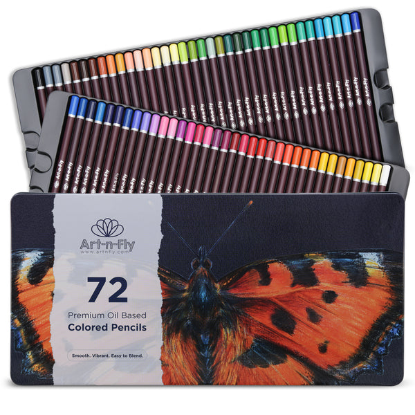 Art-n-Fly Oil-Based Pencils Review - The Artistic Gnome Blog