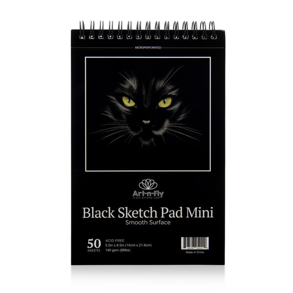 APIO Black Mini Sketch Book [Red]