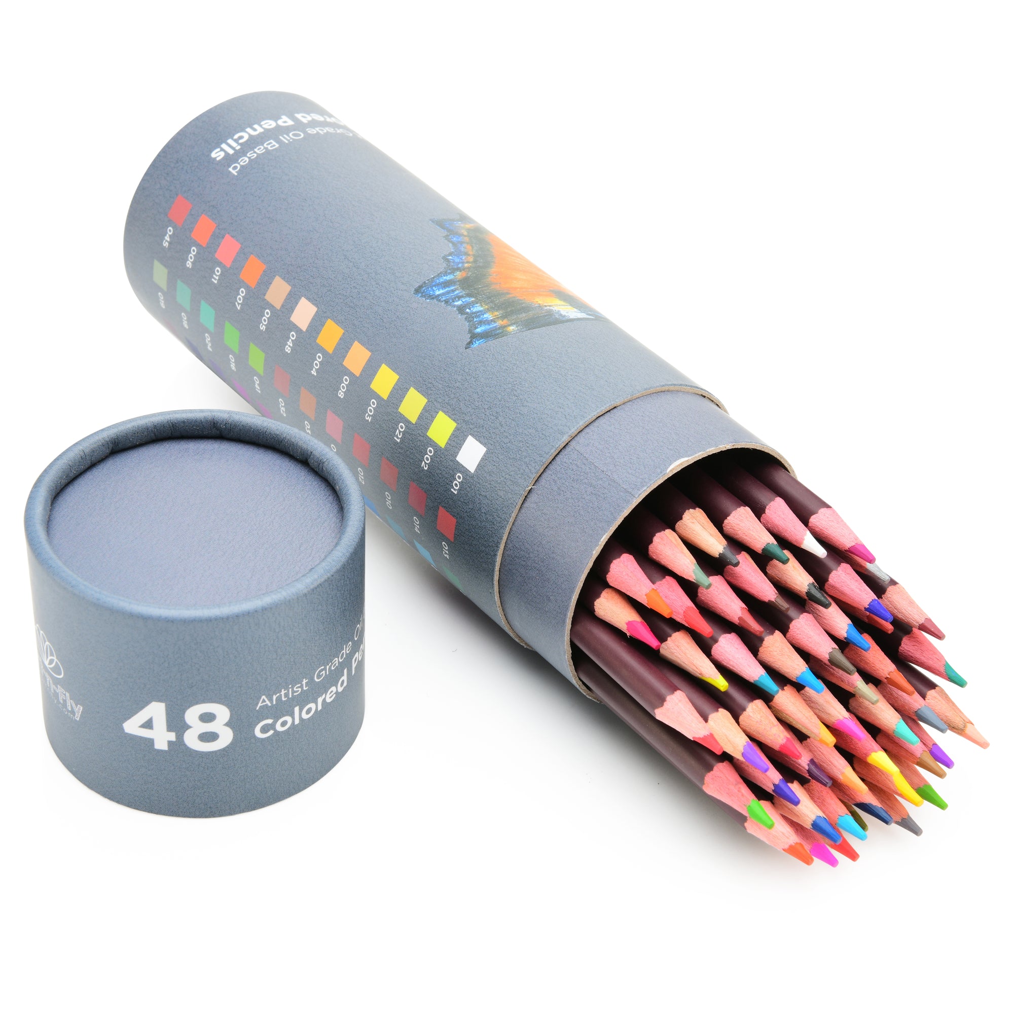  WILSHIN Colored Pencils 48 Count Artist Quality