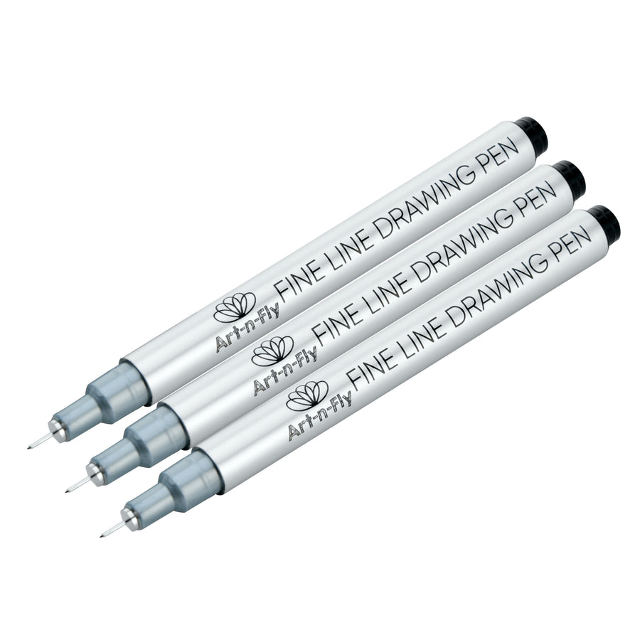 SEWACC 3pcs Pen for Drawing Fluid Line Pencil Straightener Flat Iron  Drawing Lines Pen Watercolor Masking Fluid Pen Drawing Straight Lines Pen