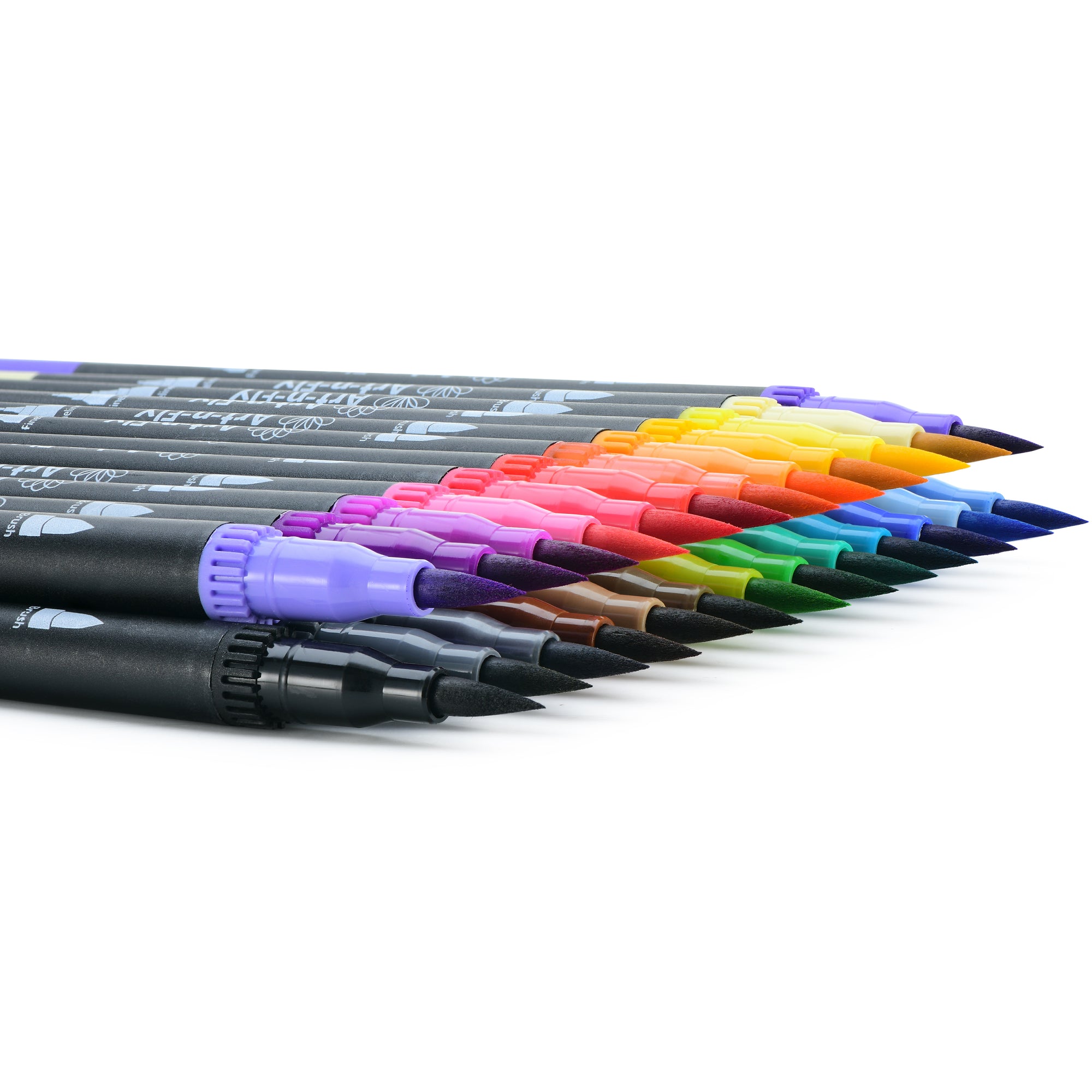Brush-Sketch Markers Pens For Artists-Coloring Kit Art Markers,Finelin