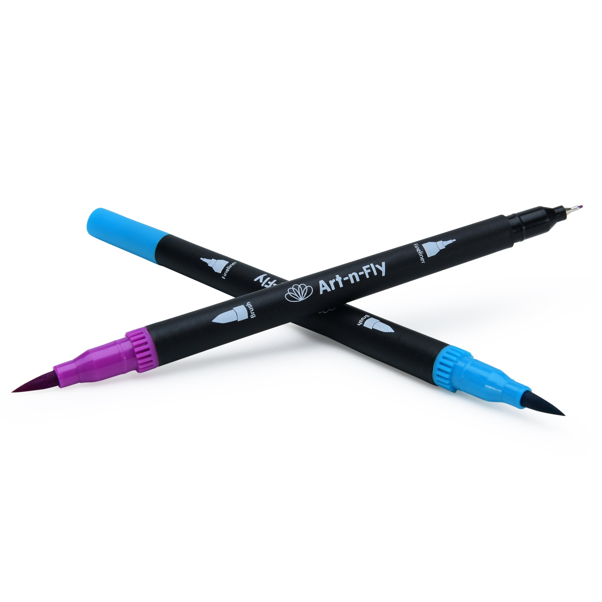 Combo 5 Pack - 2 Brush Tip & 3 Ultra Fine Tip Pens