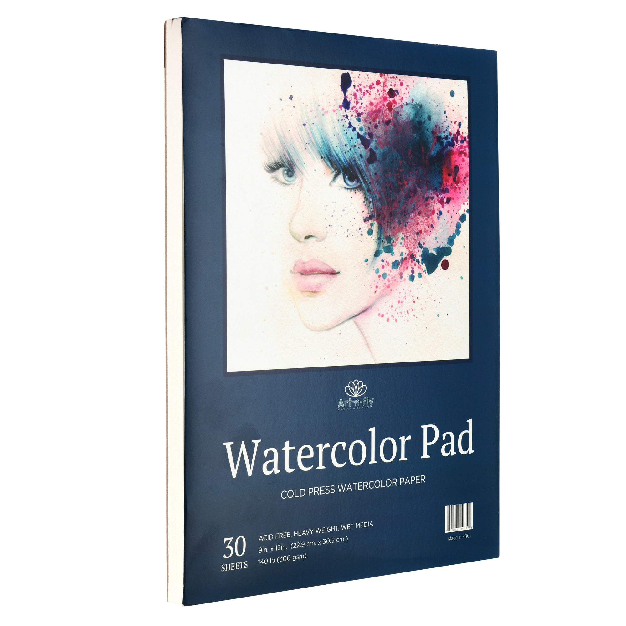 100% Cotton Watercolor Sketchbook 300g/m2 Water Color Drawing
