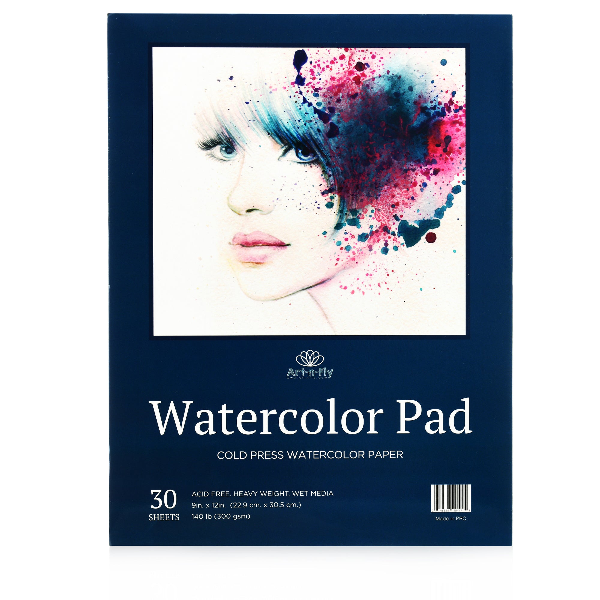 Watercolor Spiral Notebook A4 Painting Paper 30 Sheet Blank
