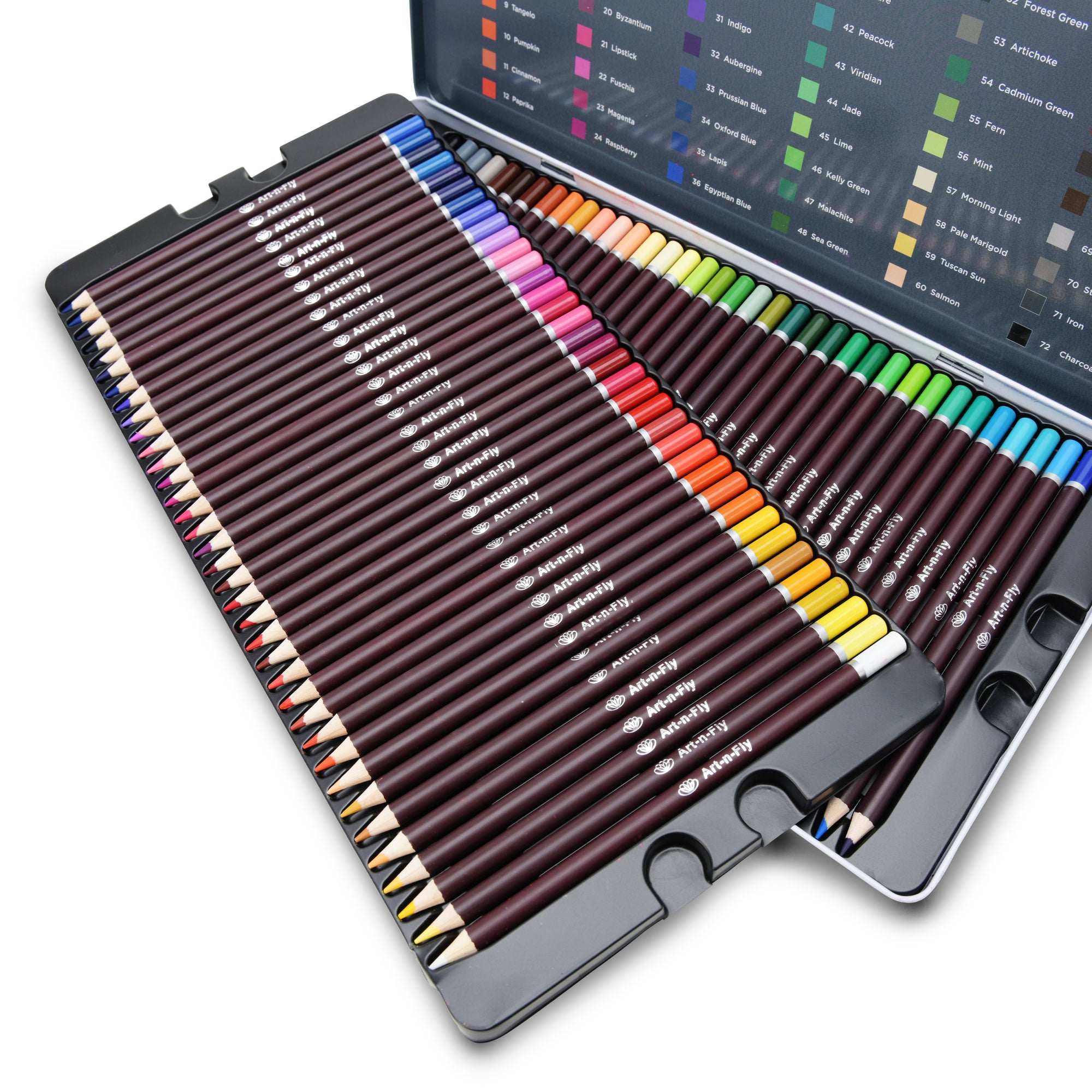 72 Colored Pencils for Artists Professional Coloring Pencil Colors